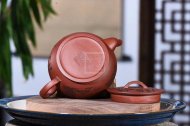 《大蘊漢瓦》宜興紫砂壺工藝美術(shù)師純手工底槽青泡茶壺漢瓦茶具