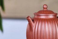 《高菱花》宜興紫砂壺壺老師底槽青工藝美術師手工菱花茶壺