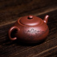 《三足韻玉》紫砂壺全手工茶壺老師底槽青壺
