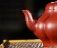 《菱韻花香》宜興紫砂菱花壺手工高級工藝美術師泡茶壺茶具大紅袍