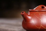 《金絲石瓢（景舟款）》宜興紫砂壺工藝美術師手工大紅袍茶壺泡茶具石瓢