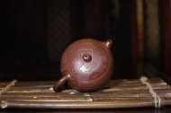 《荷韻西施》宜興實(shí)力派名家手工紫砂壺西施全手工紫泥泡茶壺