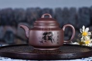 《牛轉乾坤套組》宜興純手工紫砂壺全手工花器紫泥泡茶壺