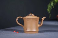 《湘妃竹（送同款茶葉罐）》宜興紫砂壺高級(jí)工藝美術(shù)師手工茶壺茶具260