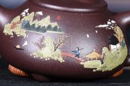 《石瓢》宜興石瓢紫砂壺高級工藝美術(shù)師老師手工紅砂紫泥