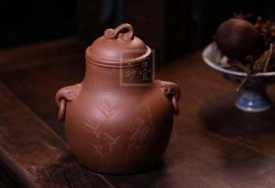 《汲古茶倉(cāng)高款》段紫砂茶壺0cc全手工宜興原礦紫砂喝茶壺 《汲古茶倉(cāng)高款》段紫砂茶壺0cc全手工宜興原礦紫砂喝茶壺