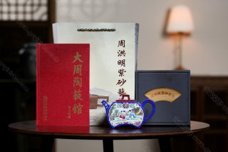 琺瑯彩-闕月春橋 琺瑯彩-闕月春橋