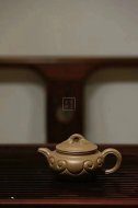 《仿古如意》宜興紫砂壺助理工藝美術師手工頂級蟹殼青茶壺泡茶具仿古如意