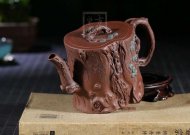 《松樁》宜興紫砂壺高級工藝美術師全手工名家底槽青茶壺茶杯家用功夫茶具套裝